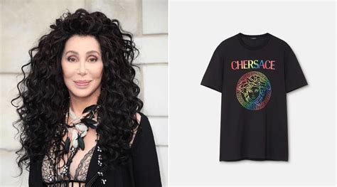 versace pride month|Cher and Donatella Versace team up for 'Chersace' Pride.